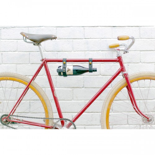 Recycled Bicycle Wine Rack